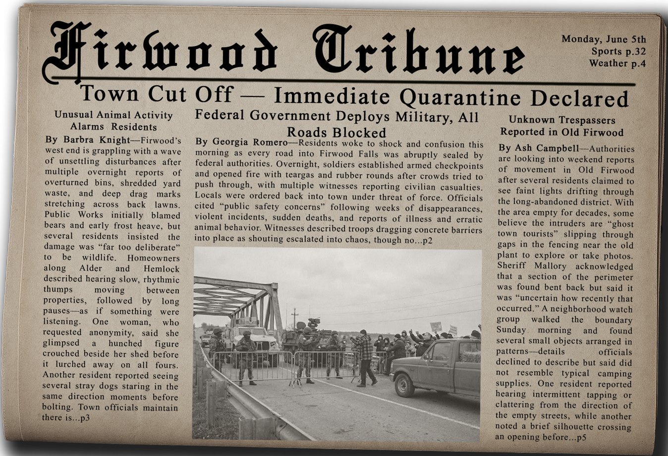 Firwood Tribune Newspaper